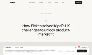 Preview of the Kipsi Case Study