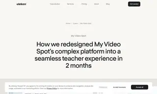 Preview of the My Video Spot Case Study