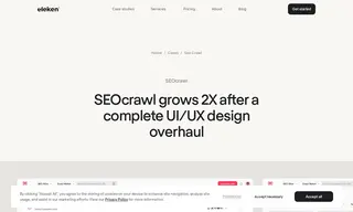 Preview of the SEOcrawl Case Study