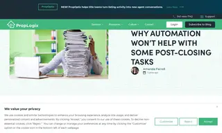 Preview of the PropLogix R Case Study