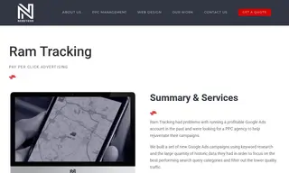 Preview of the RAM Tracking Case Study