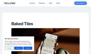 Preview of the Baked Tiles Case Study