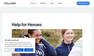 Preview of the Help for Heroes Case Study