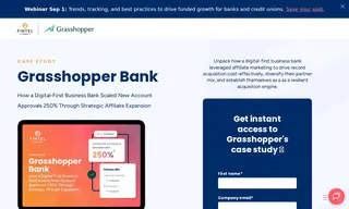 Preview of the Grasshopper Bank Case Study