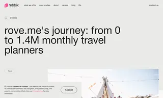 Preview of the Rove.me Case Study