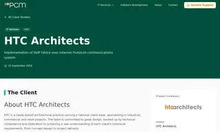 Preview of the HTC Architects Case Study