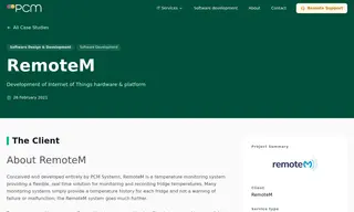 Preview of the RemoteM Case Study