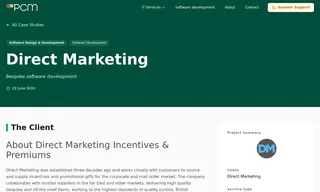 Preview of the Direct Marketing Case Study