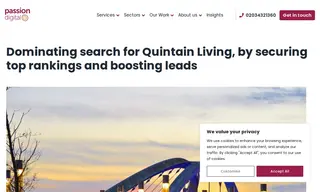 Preview of the Quintain Living Case Study