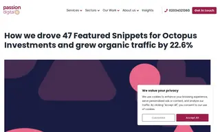 Preview of the Octopus Investments Case Study