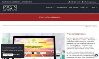 Preview of the M.e.s Electrical and Solar Case Study