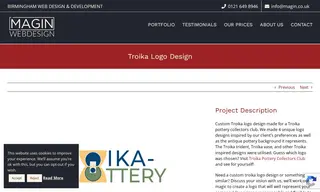 Preview of the Troika Pottery Collectors Club Case Study
