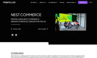 Preview of the Nest Commerce Case Study