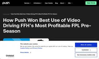Preview of the Fantasy Football Hub Case Study