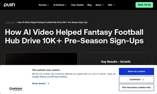 Preview of the Fantasy Football Hub Case Study