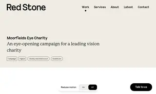 Preview of the Moorfields Eye Charity Case Study