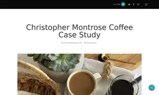 Preview of the Christopher Montrose Coffee Case Study