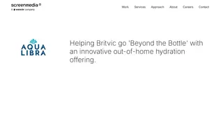 Preview of the Britvic Sensational Drinks Case Study