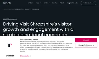 Preview of the Visit Shropshire Case Study