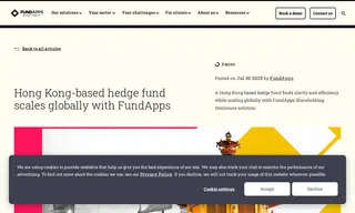 Preview of the Hong Kong-based Hedge Fund Case Study
