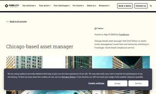 Preview of the Chicago-based Asset Manager (us$123 Billion AuM) Case Study