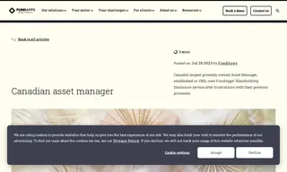 Preview of the Canada’s Largest Privately-owned Asset Manager Case Study