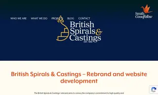 Preview of the British Spirals & Castings Case Study