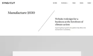 Preview of the Manufacture 2030 Case Study