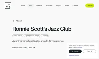 Preview of the Ronnie Scott’s Jazz Club Case Study