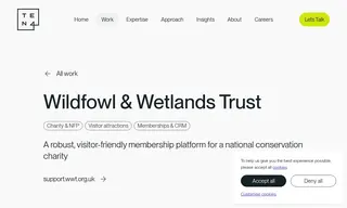 Preview of the Wildfowl & Wetlands Trust (wwt) Case Study