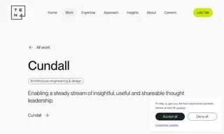 Preview of the Cundall Case Study