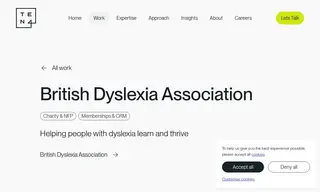 Preview of the British Dyslexia Association Case Study