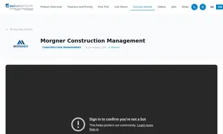 Preview of the Morgner Construction Management Case Study
