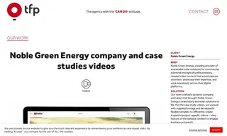 Preview of the Noble Green Energy Case Study
