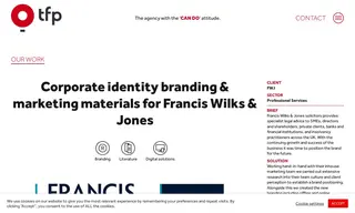 Preview of the Francis Wilks & Jones Case Study