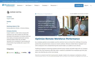 Preview of the Caprae Capital Case Study