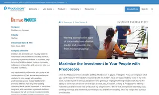 Preview of the Dietitians On Demand Case Study