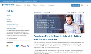Preview of the DTiQ Case Study