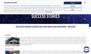 Preview of the Tuincentrum Alméér Plant Case Study