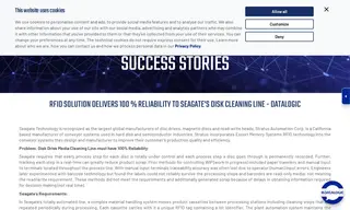 Preview of the Seagate Technology Case Study