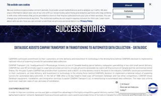 Preview of the Canpar Case Study