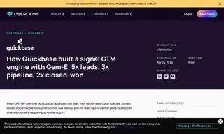 Preview of the Quickbase Case Study