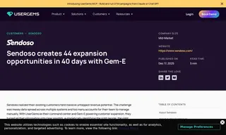 Preview of the Sendoso Case Study