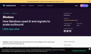 Preview of the Sendoso Case Study