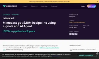 Preview of the Mimecast Case Study