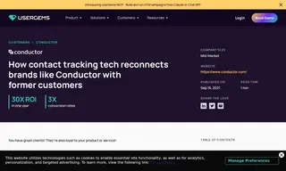 Preview of the Conductor Case Study