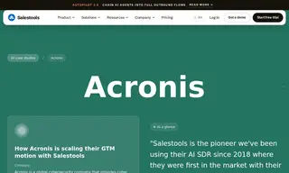 Preview of the Acronis Case Study
