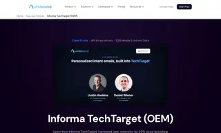 Preview of the Informa TechTarget Case Study