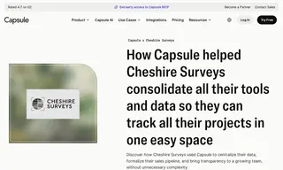 Preview of the Cheshire Surveys Limited Case Study