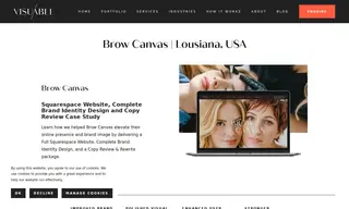 Preview of the Brow Canvas Case Study